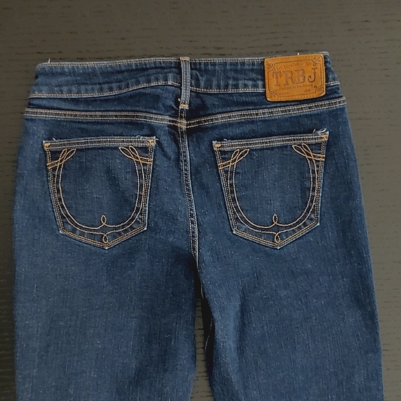 Like New True Religion HALLE Skinny Jeans Dark Wash Size 28 With Stretch - Picture 10 of 12